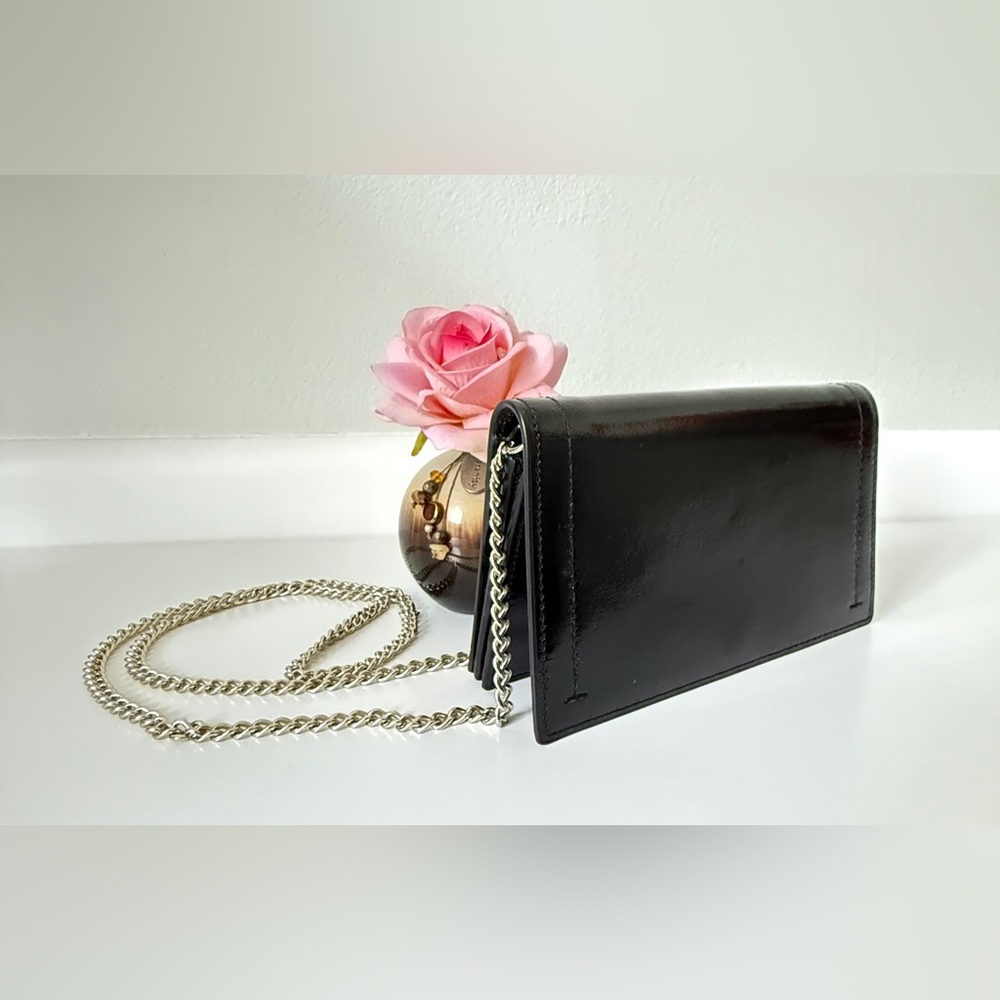 New Elegant Black Chain Shoulder/Crossbody/Clutch Bag